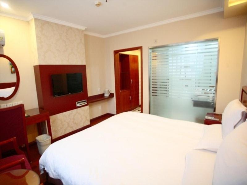 Greentree Inn Jiangsu Huaian Chuzhou Avenue Business Hotel Хуайань Экстерьер фото
