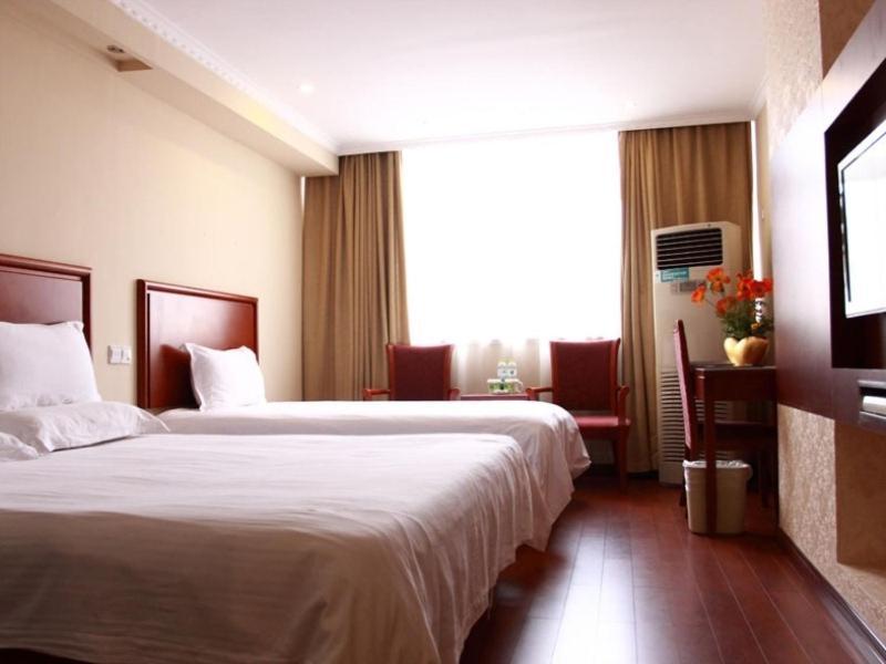 Greentree Inn Jiangsu Huaian Chuzhou Avenue Business Hotel Хуайань Экстерьер фото