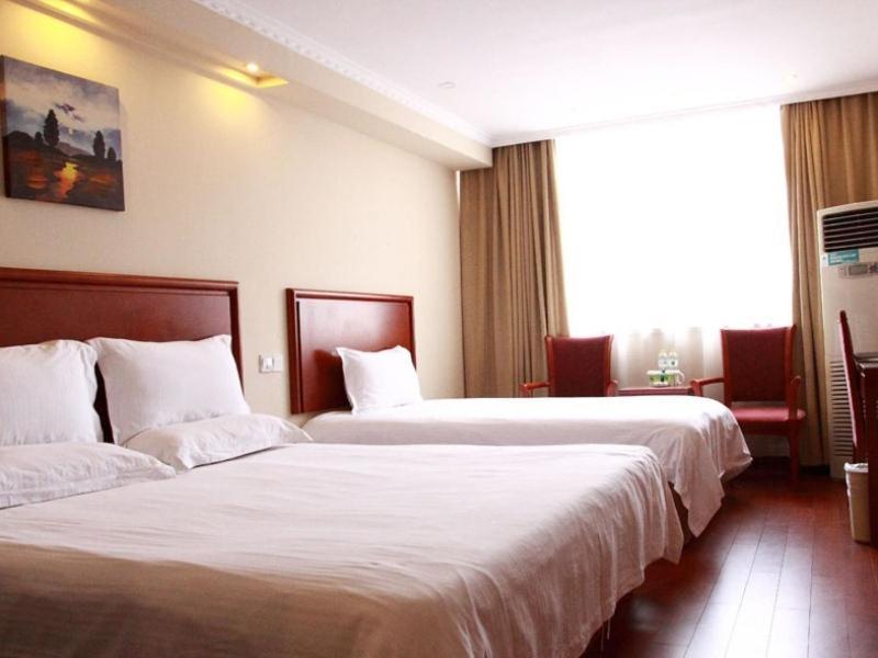 Greentree Inn Jiangsu Huaian Chuzhou Avenue Business Hotel Хуайань Экстерьер фото