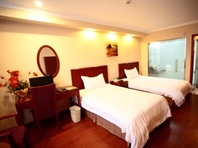 Greentree Inn Jiangsu Huaian Chuzhou Avenue Business Hotel Хуайань Экстерьер фото