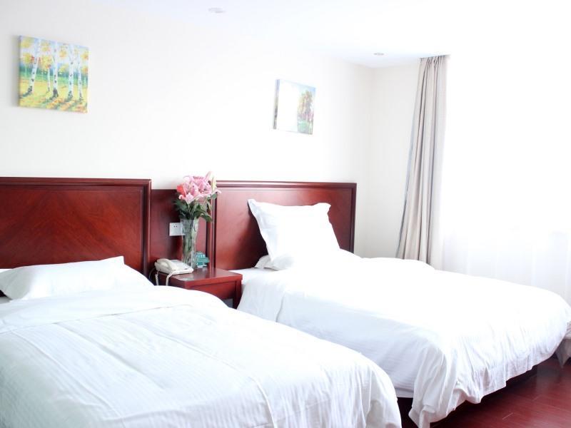 Greentree Inn Jiangsu Huaian Chuzhou Avenue Business Hotel Хуайань Экстерьер фото