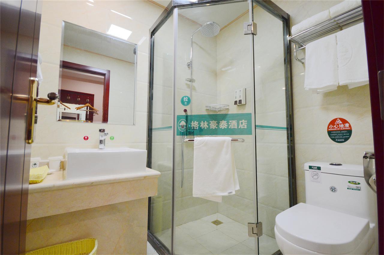 Greentree Inn Jiangsu Huaian Chuzhou Avenue Business Hotel Хуайань Экстерьер фото