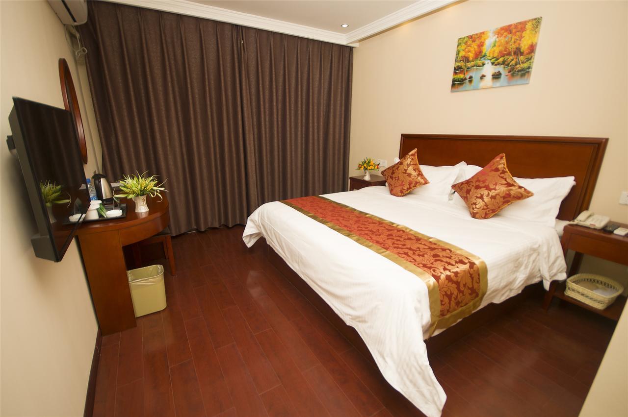 Greentree Inn Jiangsu Huaian Chuzhou Avenue Business Hotel Хуайань Экстерьер фото