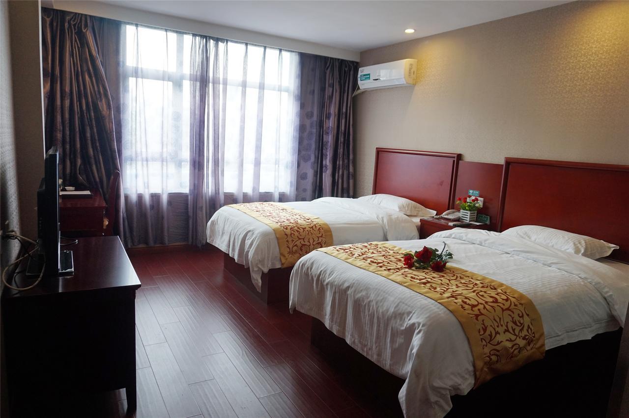 Greentree Inn Jiangsu Huaian Chuzhou Avenue Business Hotel Хуайань Экстерьер фото