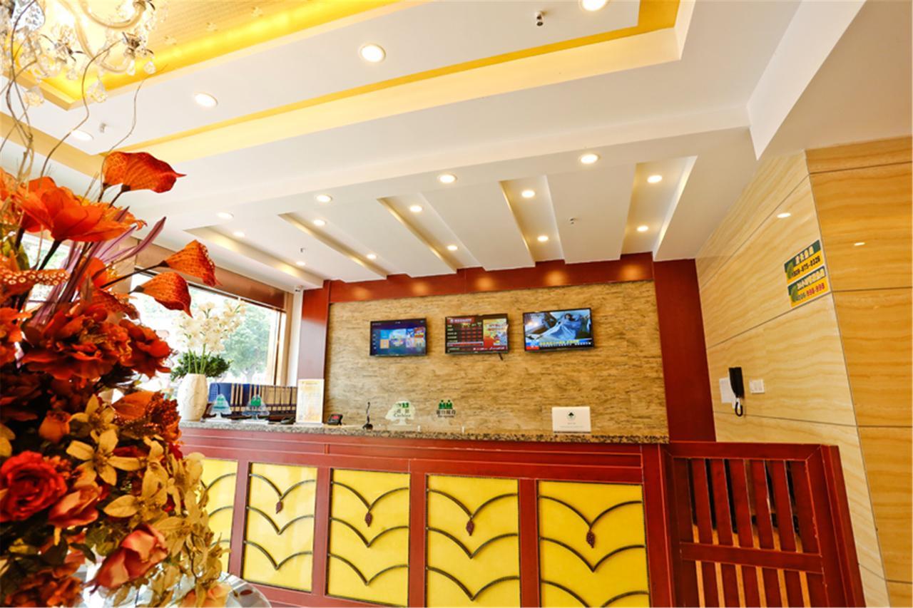 Greentree Inn Jiangsu Huaian Chuzhou Avenue Business Hotel Хуайань Экстерьер фото