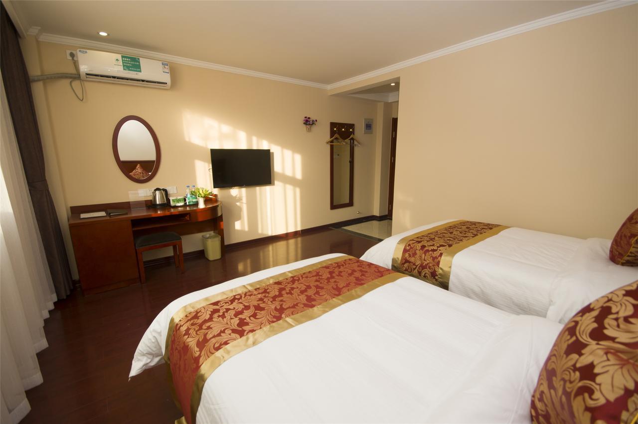 Greentree Inn Jiangsu Huaian Chuzhou Avenue Business Hotel Хуайань Экстерьер фото