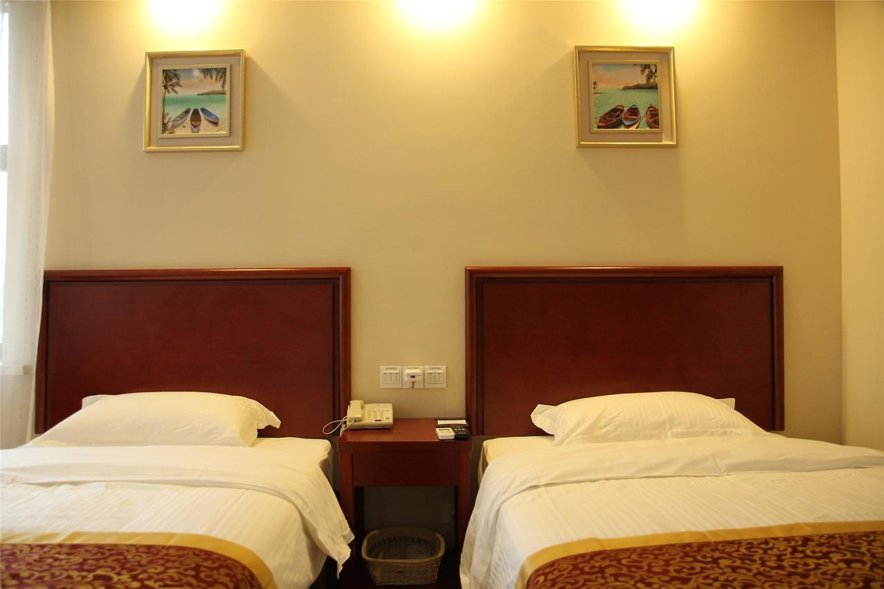 Greentree Inn Jiangsu Huaian Chuzhou Avenue Business Hotel Хуайань Экстерьер фото